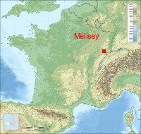 localisation mairie de Mélisey