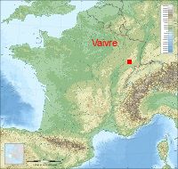 localisation mairie de Vaivre