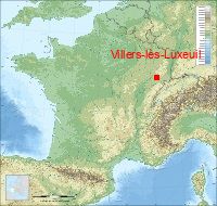 localisation mairie de Villers-lès-Luxeuil