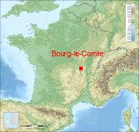 localisation mairie de Bourg-le-Comte