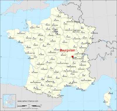 Carte de Bourgvilain