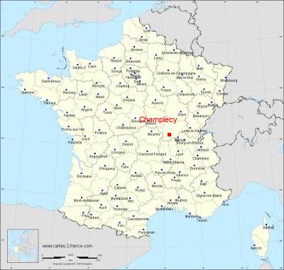 Carte de Champlecy
