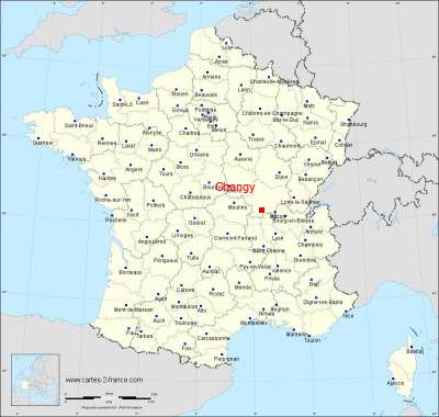 Carte de Changy