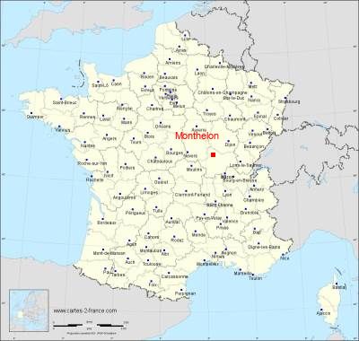 Carte de Monthelon