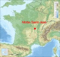 localisation mairie de Motte-Saint-Jean