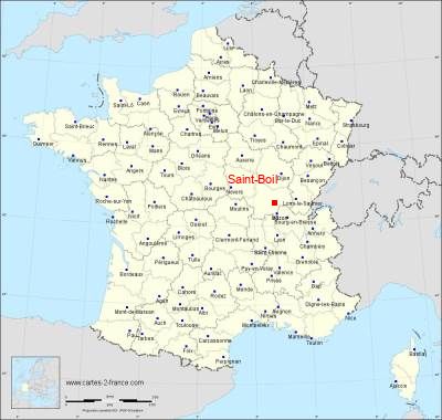 Carte de Saint-Boil