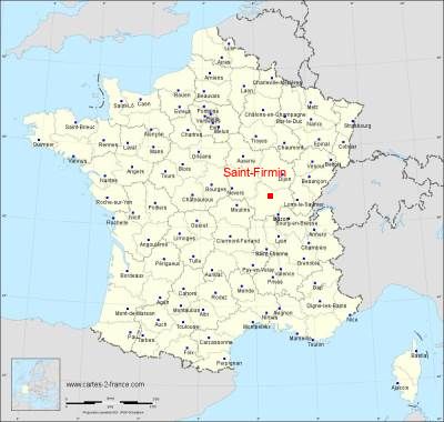 Carte de Saint-Firmin