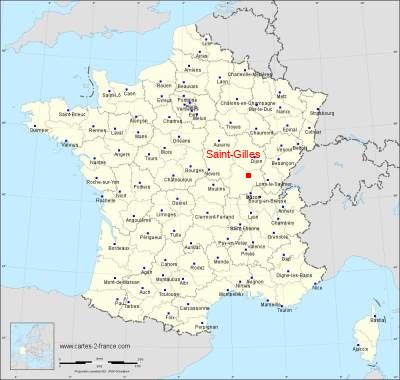 Carte de Saint-Gilles
