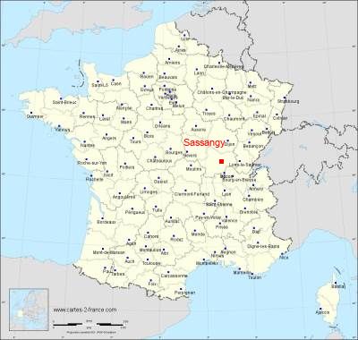 Carte de Sassangy