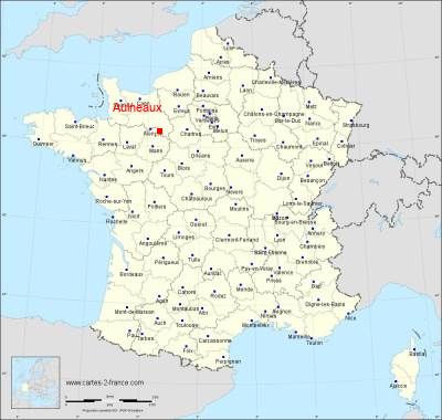 Carte de Aulneaux