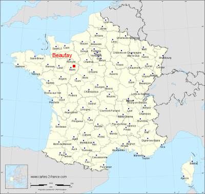 Carte de Beaufay