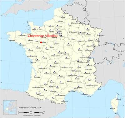 Carte de Chantenay-Villedieu