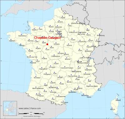 Carte de Chapelle-Gaugain