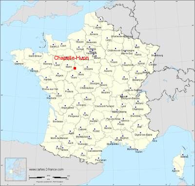Carte de Chapelle-Huon