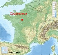localisation mairie de Coudrecieux