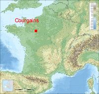 localisation mairie de Courgains