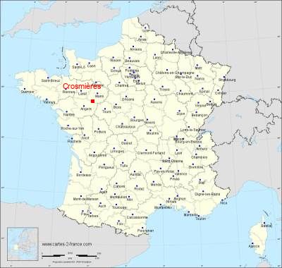 Carte de Crosmières