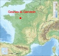 localisation mairie de Gesnes-le-Gandelin