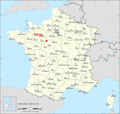Carte de Rahay