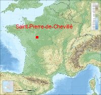 localisation mairie de Saint-Pierre-de-Chevillé