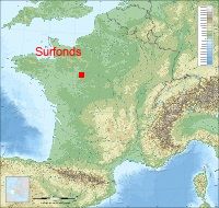 localisation mairie de Surfonds