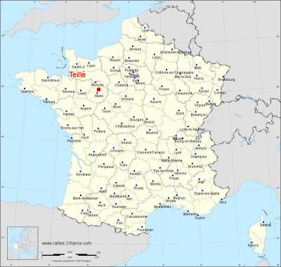 Carte de Teillé