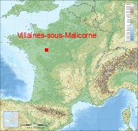 localisation mairie de Villaines-sous-Malicorne