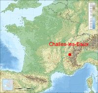 localisation mairie de Challes-les-Eaux