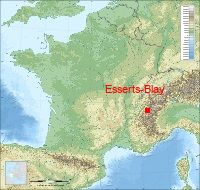 localisation mairie de Esserts-Blay