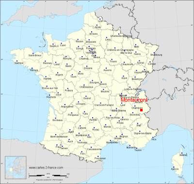 Carte de Montaimont