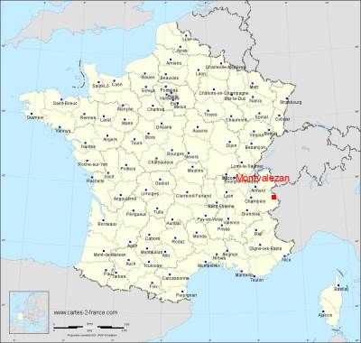 Carte de Montvalezan
