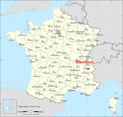 Carte de Villard-Sallet