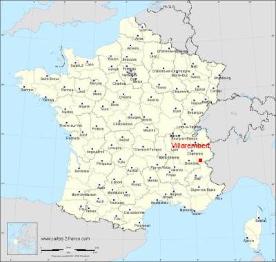 Carte de Villarembert