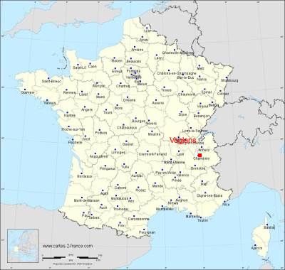 Carte de Voglans