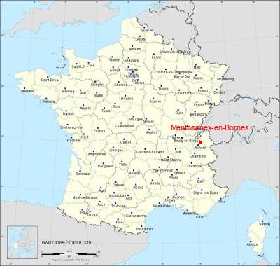 Carte de Menthonnex-en-Bornes