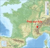 localisation mairie de Praz-sur-Arly