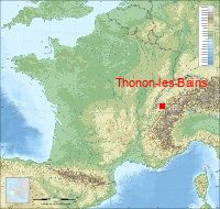 localisation mairie de Thonon-les-Bains