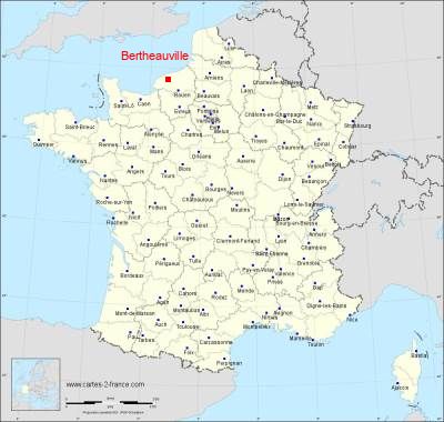 Carte de Bertheauville