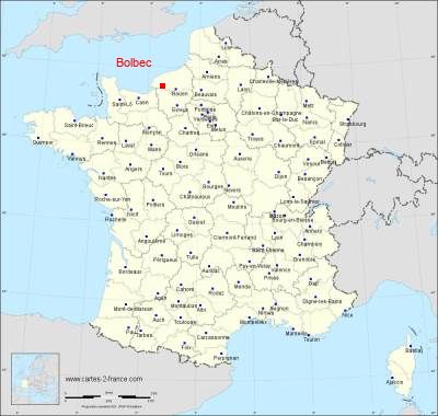 Carte de Bolbec