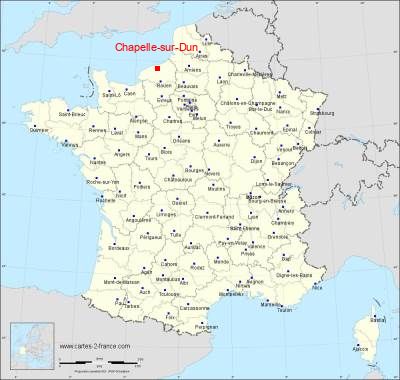 Carte de Chapelle-sur-Dun