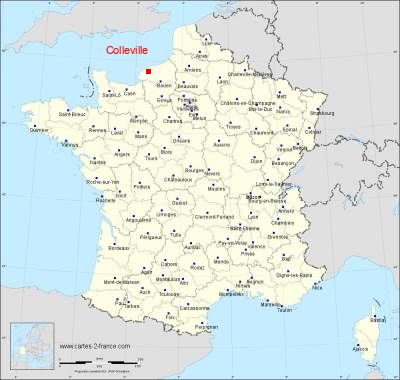 Carte de Colleville