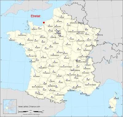 Carte de Etretat