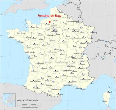 Carte de Fontaine-en-Bray