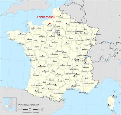 Carte de Frichemesnil
