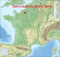 localisation mairie de Saint-Léger-du-Bourg-Denis