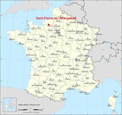 Carte de Saint-Pierre-de-Varengeville