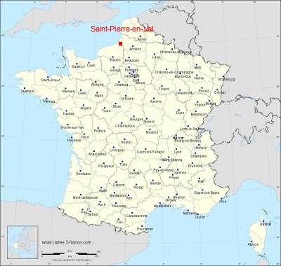 Carte de Saint-Pierre-en-Val