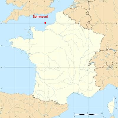Fond de carte avec Sommesnil