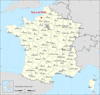 Carte de Torcy-le-Petit