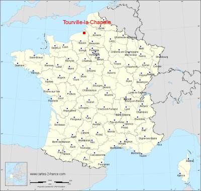 Carte de Tourville-la-Chapelle